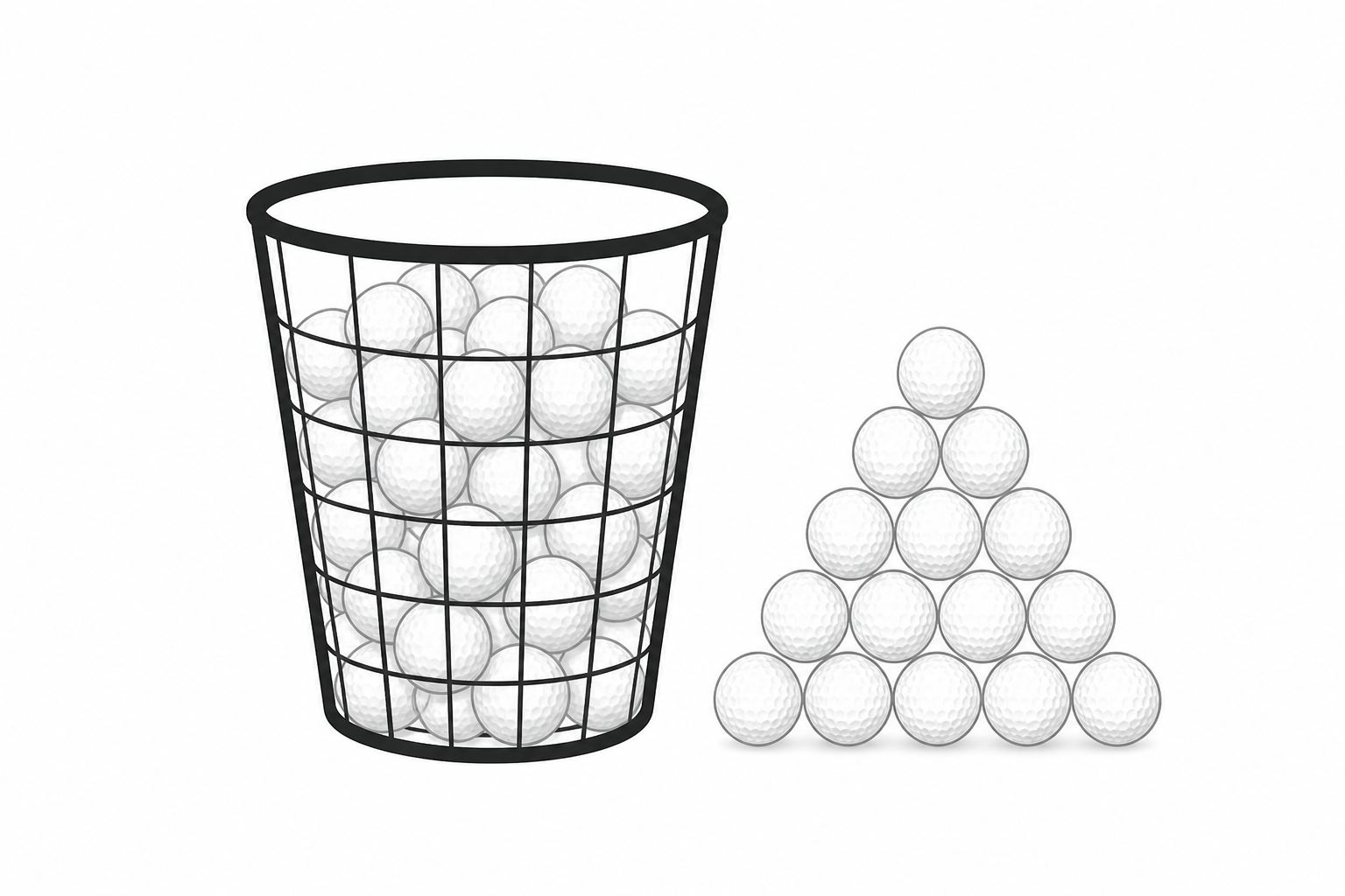 量だけの練習